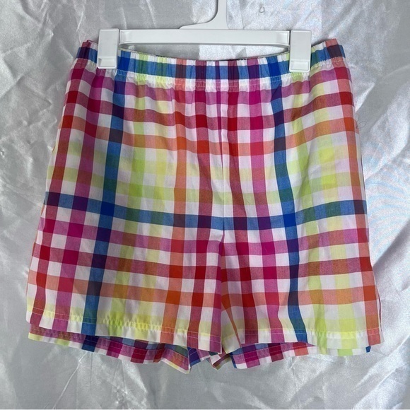 Peyton & Parker Pants - 2/$15 Peyton & Parker Rainbow Plaid Shorts XXL | Lightweight Summer Bright